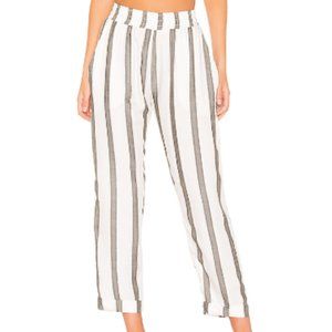 Cropped High-Rise Avery Pant Stripe - S / STRIPE